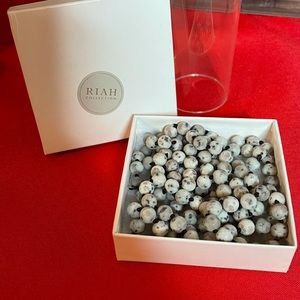 Matte Kiwi Jasper Natural Stone Necklace